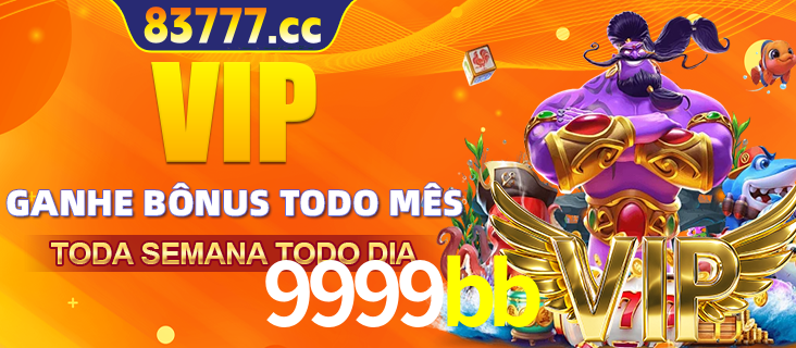 Banner promocional do 9999bb oferecendo 100% de recompensas adicionais contínuas para quem fizer o login diário (Daily sign-in), com um mascote de coelho.