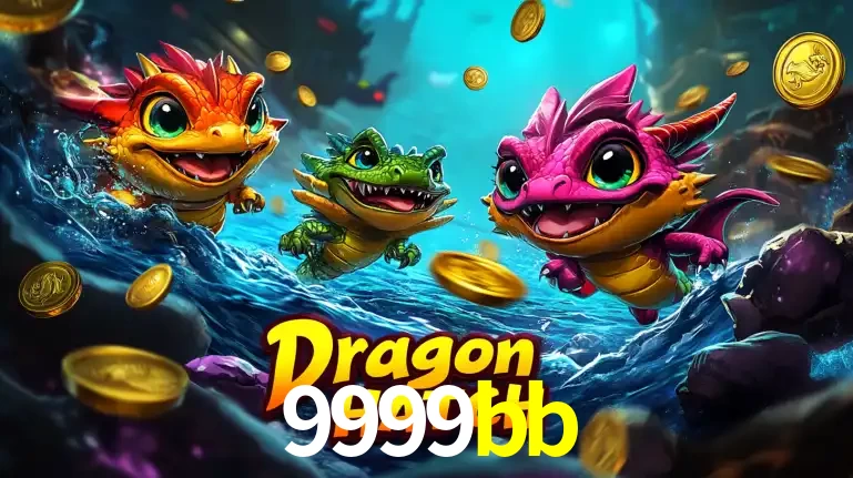Arte promocional do jogo Dragon Hatch com três adoráveis dragões bebês nadando entre moedas de ouro, um dos slots mais divertidos para jogar no cassino 9999bb.
